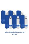 Selin Limon Kolonyası 200 ml 6'lı Set