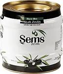 Şems 2 Kg (291-320) Yağlı Sele Siyah Zeytin