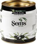 Şems Zeytin Yağlı Sele Siyah Zeytin 2 Kg (201-230)