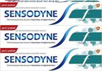 Sensodyne Günlük Koruma Florürlü F Diş Macunu 3 X 75 Ml