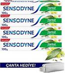 Sensodyne Herbal Günlük Koruma 100 Ml 4 Adet Diş Macunu