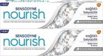 Sensodyne Nourish Sağlıklı Beyazlık 75 Ml Diş Macunu X 2