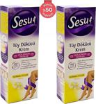 Sesu Normal Tüyler 100 ml 2'li Paket Tüy Dökücü Krem