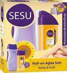 Sesu Roll-On Mor Makineli Ağda Seti Ayçiçek Yağlı