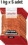 Sezerler 1 Kg 5'Li Paket Kırmızı Mercimek