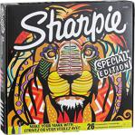 Sharpie Fine Permanent 26 Renk Aslan Kutu Markör Kalem