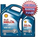 Shell Helix HX7 10W-40 4+1 lt Motor Yağı