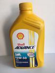 Shell Yağ 15/50 Advance 4T Ax5 1 Lt Motosiklet Yağı