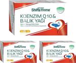 Shiffa Home Koenzim Q10 & Balık Yağı X 3 Adet