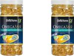 Shiffa Home Omega 3-6-9 2'li Paket 100 Kapsül Balık Yağı