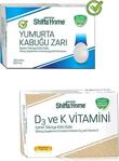 Shiffa Home Yumurta Kabuğu Zarı 620Mg 60 Kapsül & D3 Ve K Vitamini