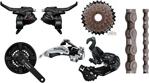 Shimano 21 Vites Grup Set Ef41 - Tz21 - Hg40 - Ty300 - Ty510 48T