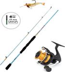 Shimano Fx 2000 Fc & Okuma Fuel Spin 228Cm 2-12Gr Lrf Olta Seti