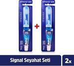 Signal White Now Anında Beyazlık Diş Macunu + Diş Fırçası Seyahat Seti X2