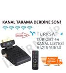 Sikart Gi̇ri̇şli̇ Mi̇ni̇ Uydu Alicisi Tüplü Tv Uyumlu Örümcek Işikli