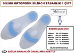 Silimo Silikon Tam Ortopedik Tabanlık Epin Tabanlığı Topuk Dikeni 1 Çift