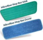 Silva Mikrofiber Mop Yedek Bezleri 2 Li Set Islak Ve Duvar