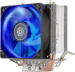 Silverstone Kr03 Intel & Amd Uyumlu, 9Cm Mavi Led Fanlı, Kule Tipi İşlemci Soğutucu (Sst-Kr03)