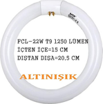 Si̇mi̇t Floresan 22W Si̇mi̇t Lamba Si̇mi̇t Ampul 6500K Fcl-22W T9