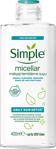 Simple Detox Yağlı Ciltler için Micellar 400 ml Temizleme Suyu