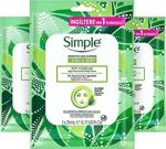 Simple Kind To Skin Hassas Ciltlere Uygun Yoğun Nemlendirici Kağıt Maske 21 Ml X3