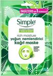 Simple Kind To Skin Hassas Ciltlere Uygun Yoğun Nemlendirici Kağıt Maske 21 Ml