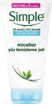 Simple Water Boost Kuru/Nemsiz Ciltler İçin Vitamin E&B5 İçeren Micellar Yüz Temizleme Jeli 150 Ml