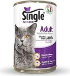 Single Kuzu Etli 415 gr Yetişkin Kedi Konservesi