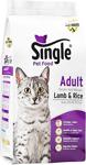 Single Kuzulu 1 kg Yetişkin Kuru Kedi Maması - Açık Paket