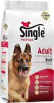 Single Sığır Etli 1 kg Yetişkin Kuru Köpek Maması - Açık Paket