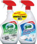 Sır 750 Ml Mutfak + 750 Ml Banyo Temizleyici