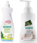 Siveno Baby Doğal Emzik & Biberon Temizleyici 500 Ml+ Bebek Köpük Şampuanı 250 Ml