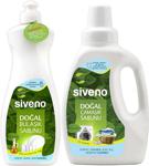 Siveno Doğal 750 ml Çamaşır Sabunu + 500 ml Bulaşık Sabunu