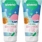 Siveno Doğal Bebek Güneş Kremi 50 Spf 50 Ml X 2 Adet