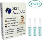 Skin Accents 3 adet Sıkılaştırıcı Etkili Ampul Alman Serum Dermaroller Dermapen Cilt Bakım Serumu