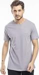 Slazenger Sand Erkek T-Shirt Gri L