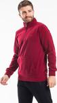 Slazenger Solid I Erkek Sweatshirt Bordo