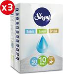 Sleepy 10\'lu 3 Paket Bebek Bakım Örtüsü