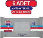 Sleepy Antibakteriyel Islak Havlu 6x50