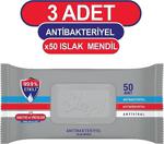 Sleepy Antibakteriyel Islak Mendil 50 Yaprak X 3Adet = 150 Yaprak