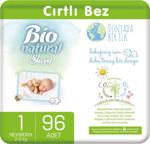 Sleepy Bio Natural 1 Numara Yenidoğan 96'Lı Bebek Bezi