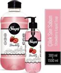 Sleepy Çilek 300 Ml + 1500 Ml Sıvı Sabun