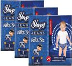 Sleepy Jeans 5 Numara Junior 24 Adet 3'lü Paket Külot Bez