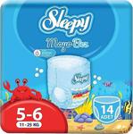 Sleepy Mayo Bebek Bezi Beden:5-6 (11-25Kg) X Large (İç Adet 14) Tekli Pk