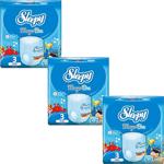 Sleepy Mayo Külot Bez No 3 (4-9 Kg) Midi 17 Li 3 Paket