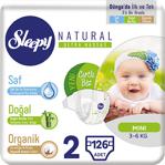 Sleepy Natural 2 Numara Mini 126'lı Bebek Bezi