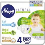 Sleepy Natural 4 Numara Maxi 30'lu 3 Paket Bebek Bezi