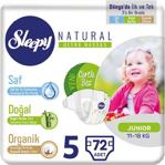 Sleepy Natural 5 Numara Junior 24'lü 3 Paket Bebek Bezi