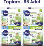 Sleepy Natural 5 Numara Junior 24'lü 4 Paket Külot Bez