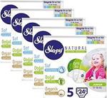 Sleepy Natural 5 Numara Junior 24'lü 5 Paket Bebek Bezi